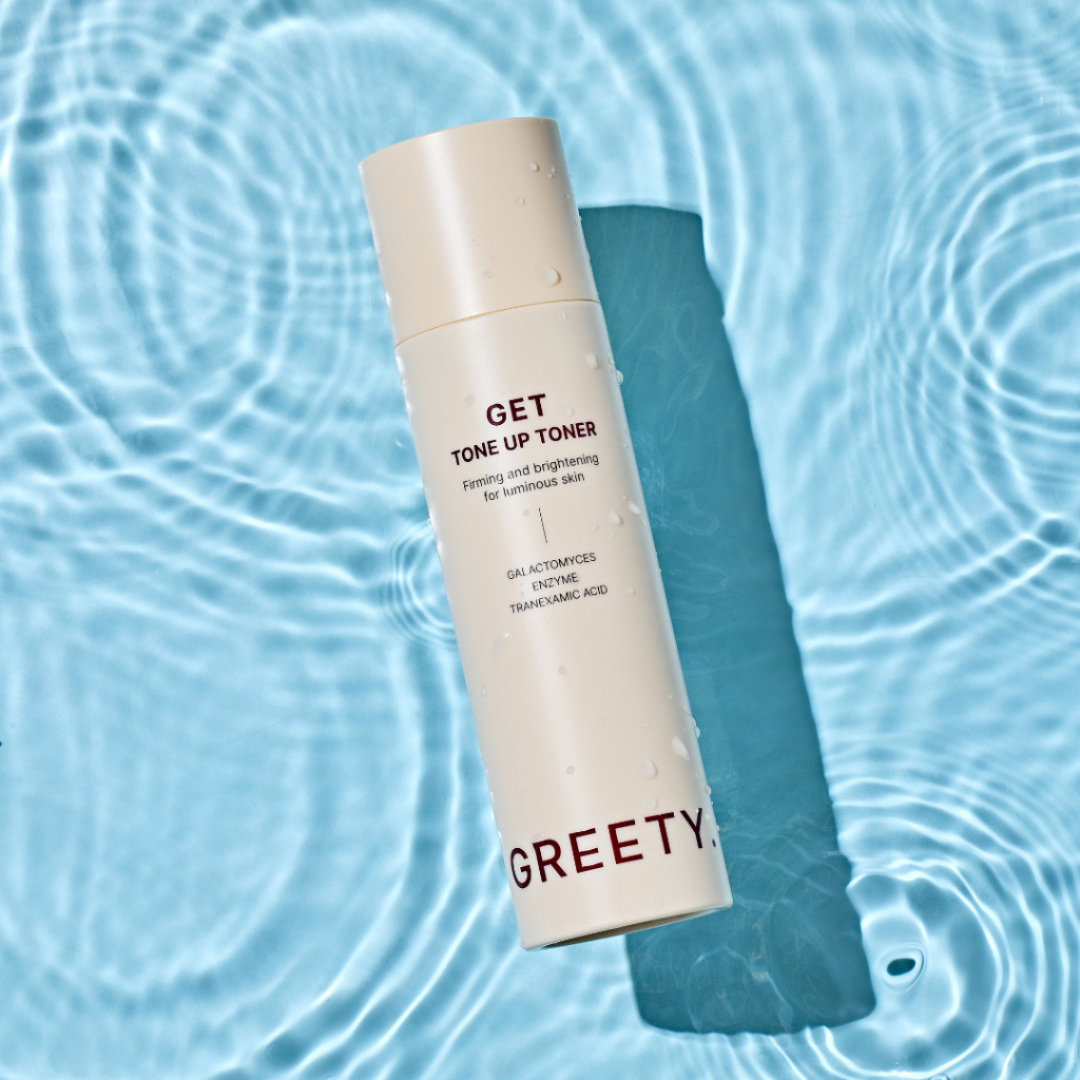 GREETY. GET Tone Up Toner 150ml Tranexamic Acid Niacinamide Hyaluronic Acid