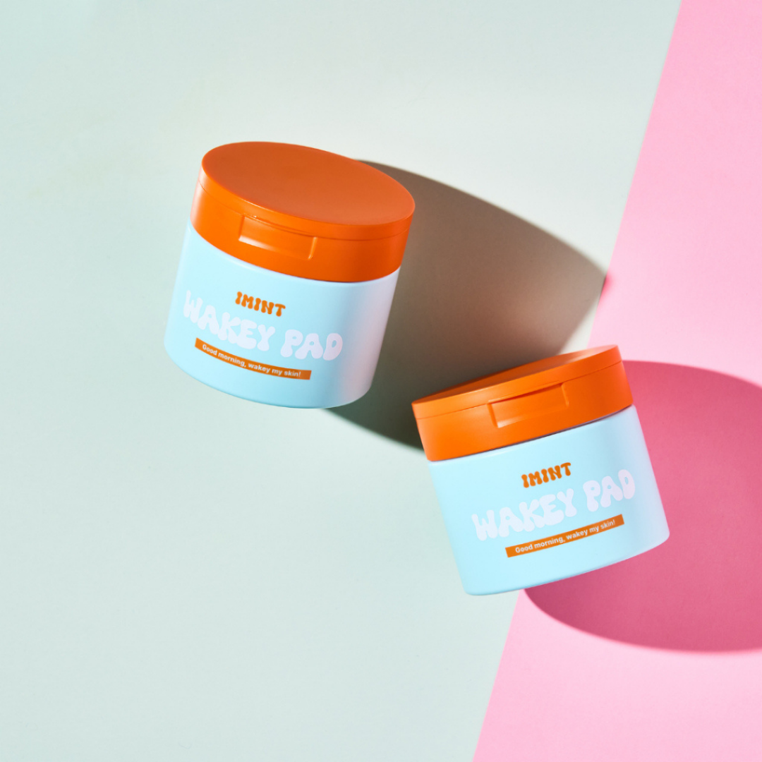 IMINT Niacinamide Ceramide Glutamine Toner Pads (WAKEY, 60 Sheets) – Korean Skincare
